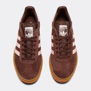adidas Originals Gazelle Bold Women's Brown and Pink Sneakers